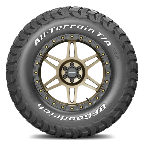 pneumatico marca bfgoodrich modello ALL TERRAIN T/A KO3 fista frontale