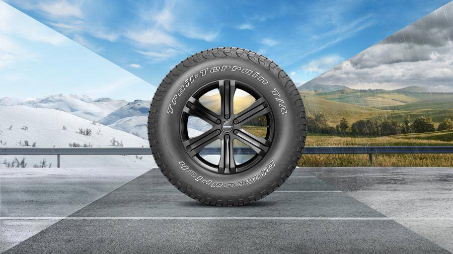 Pneumatico BFGoodrich Trail Terrain T/A vista laterale