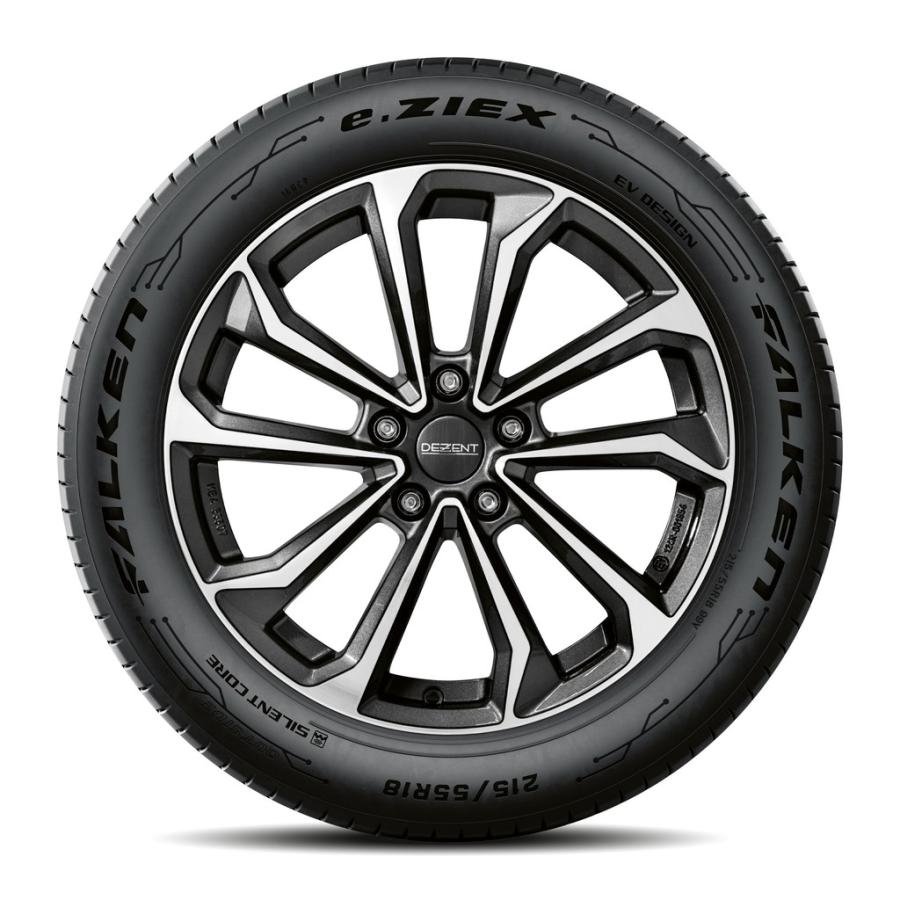 Gomme Falken e. ZIEX – vista frontale