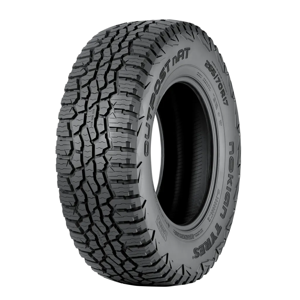 pneumatico marca nokian modello outpost vista lato