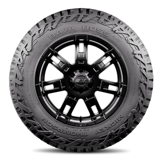 pneumatico marca mickey thompson tires modello baja boss at vista frontale