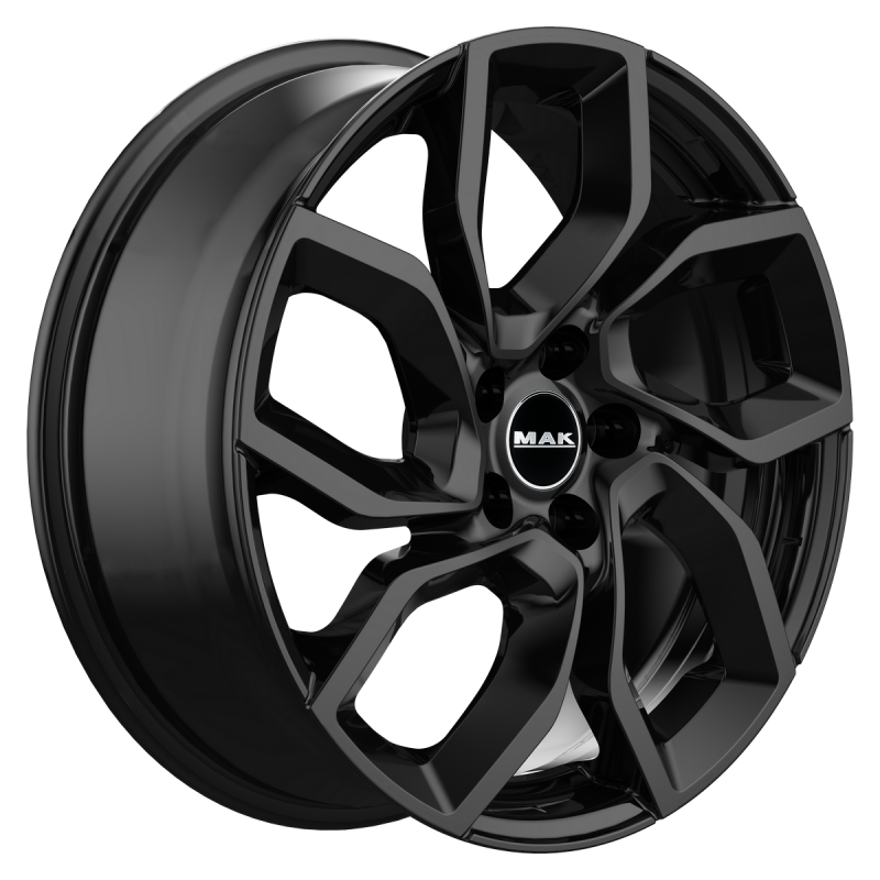 Immagine dettaglio cerchi in lega modello MAK apollo Gloss Black