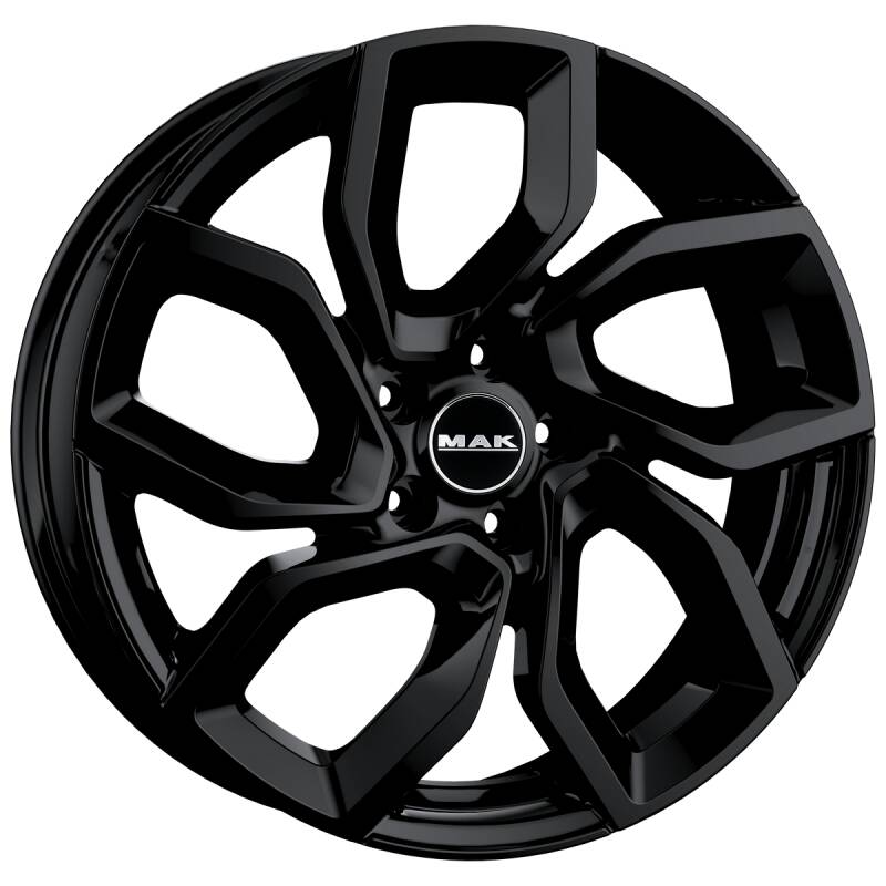 Immagine frontale cerchi in lega modello MAK apollo Gloss Black