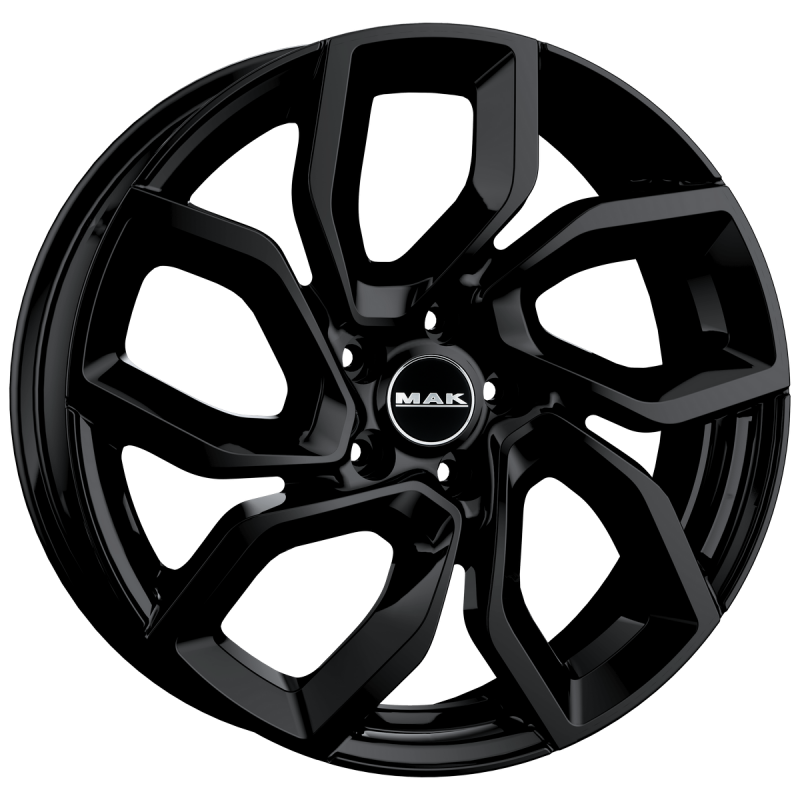 Immagine frontale cerchi in lega modello MAK apollo Gloss Black