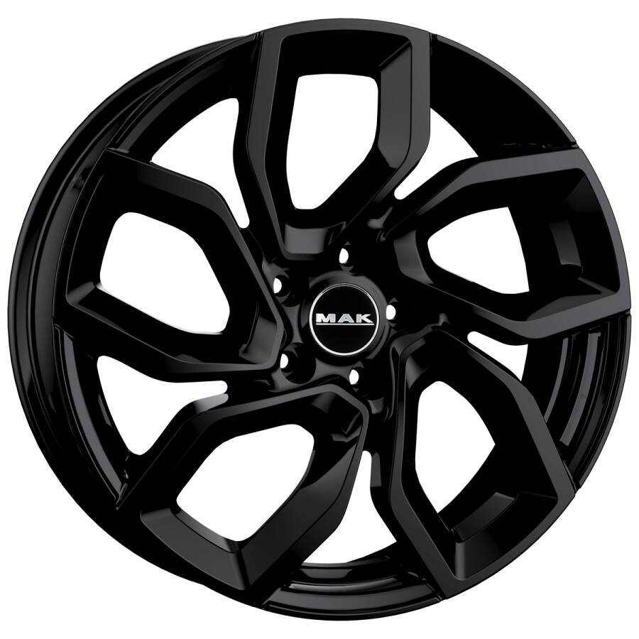Immagine laterale cerchi in lega modello MAK APOLLO Gloss Black