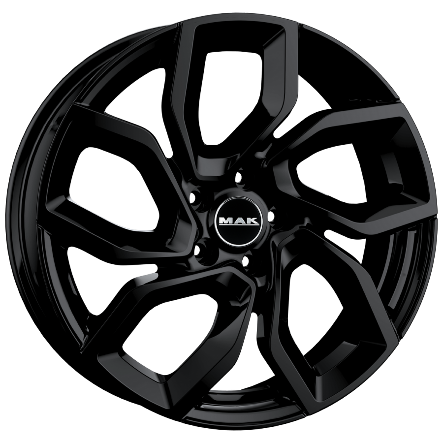 Immagine laterale cerchi in lega modello MAK APOLLO Gloss Black