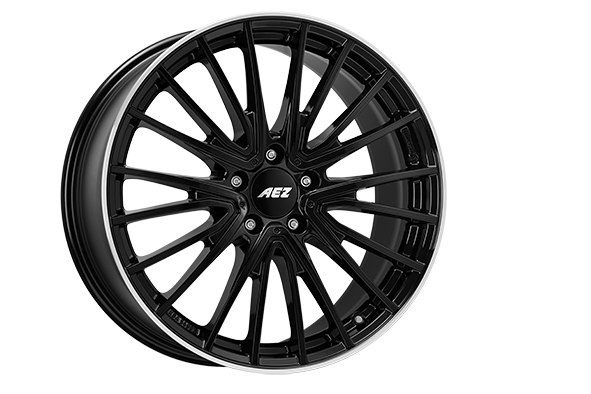 Immagine laterale cerchi in lega modello AEZ BERLIN black Immagine laterale cerchi in lega modello AEZ BERLIN black