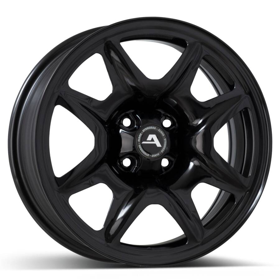 Cerchio in acciaio ALCAR HYBRIDRAD 04 BLACK per Dacia