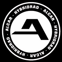 hybridrad bianco logo alcar hybridrad
