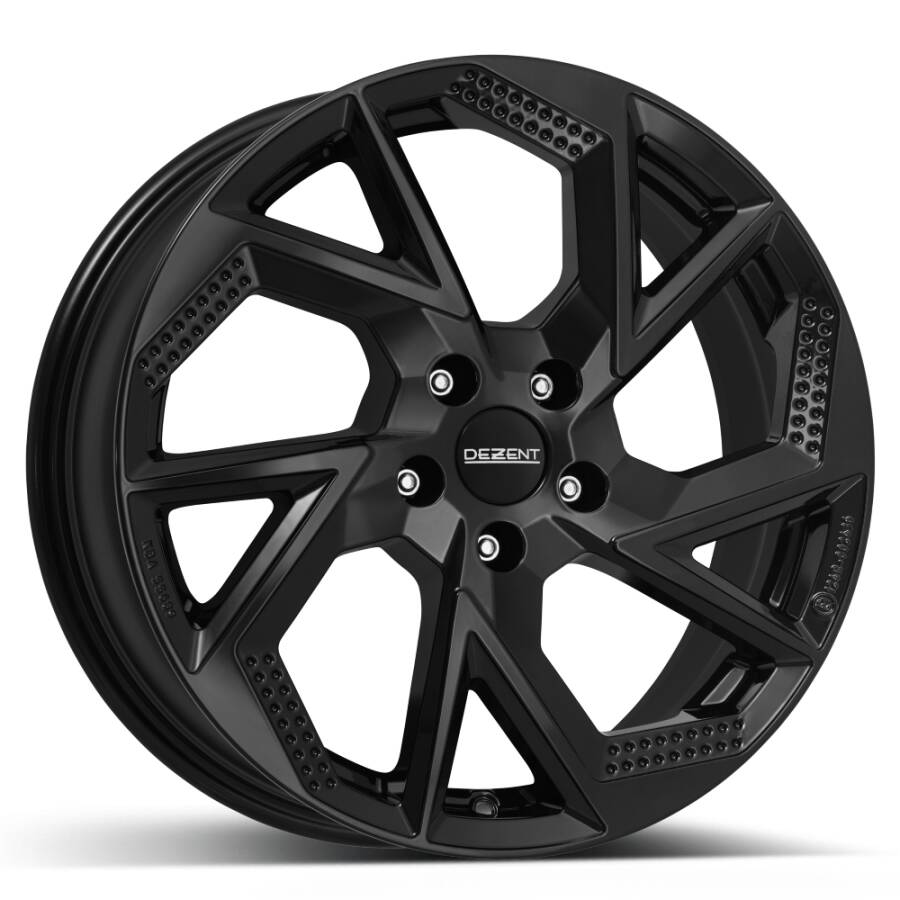 cerchio in lega dezent ap colore black visione laterale