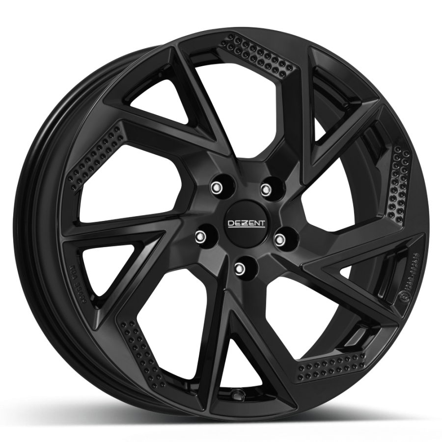 dezent ap black shadow cerchio in lega dezent ap colore black visione laterale