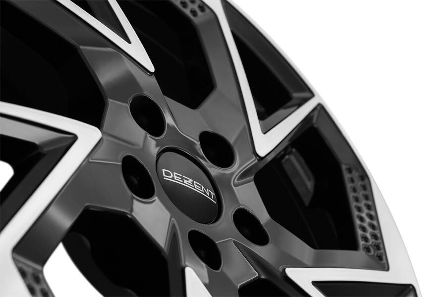 cerchio in lega dezent ap colore dark visione particolare