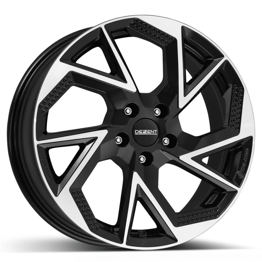cerchio in lega dezent ap colore dark visione laterale