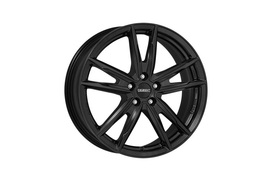 dezent kf black Cerchio DEZENT KF black visione laterale