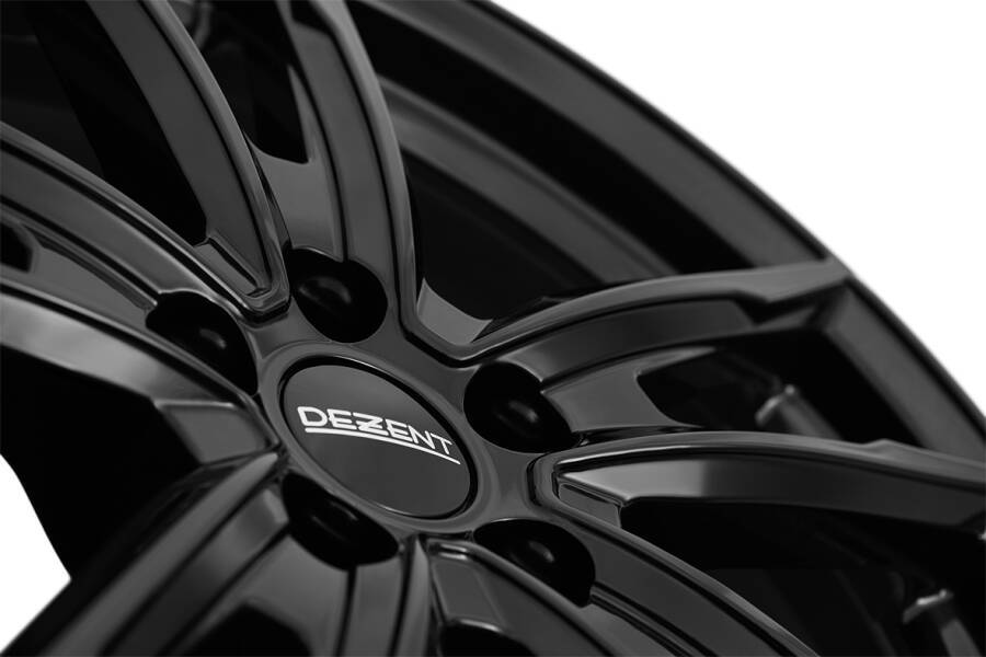 Cerchio DEZENT KF black visione dettaglio