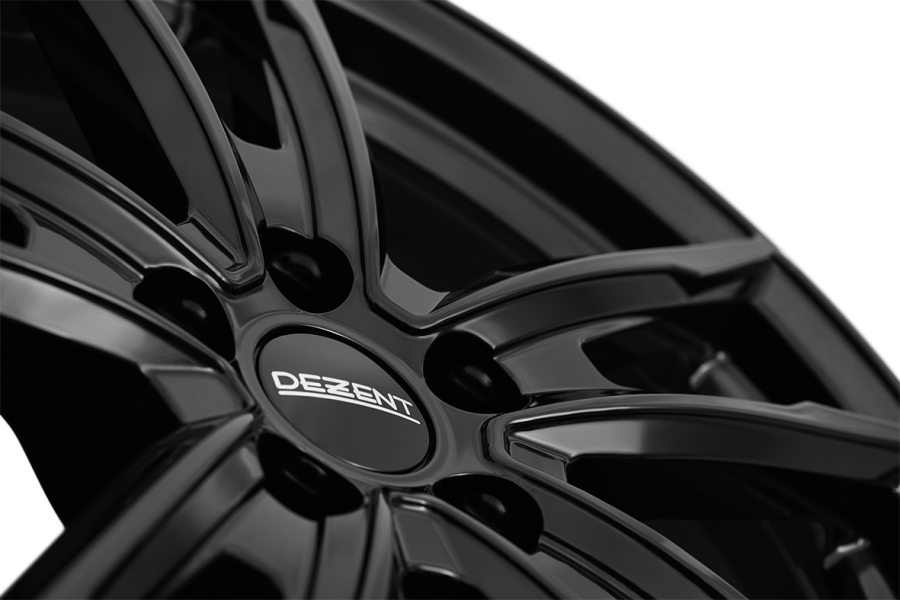 dezent kf black detail02 Cerchio DEZENT KF black visione dettaglio