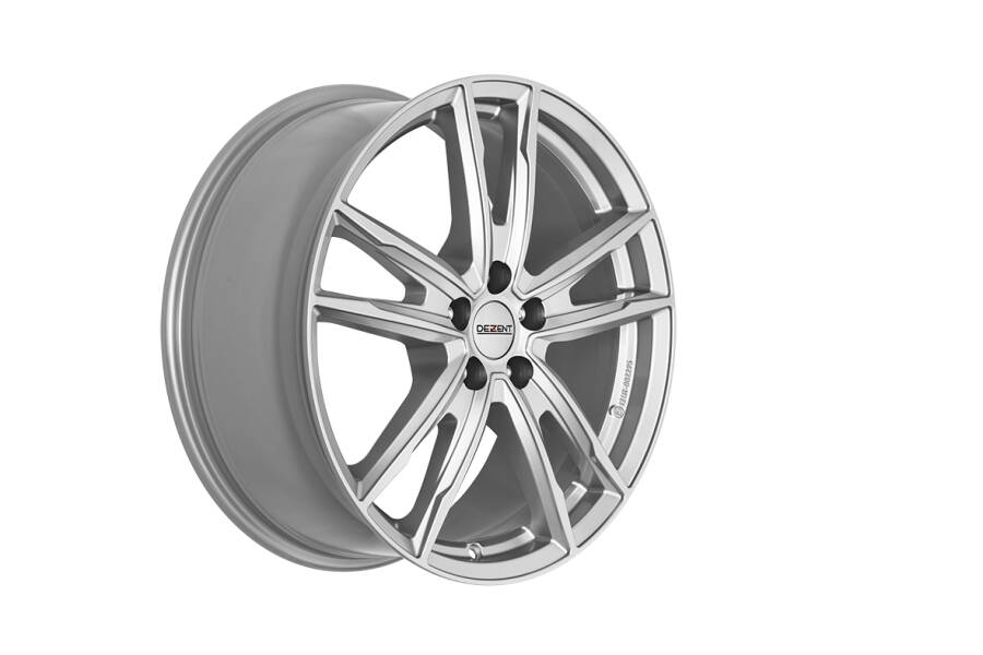 cerchi in lega modello dezent kg silver vista laterale