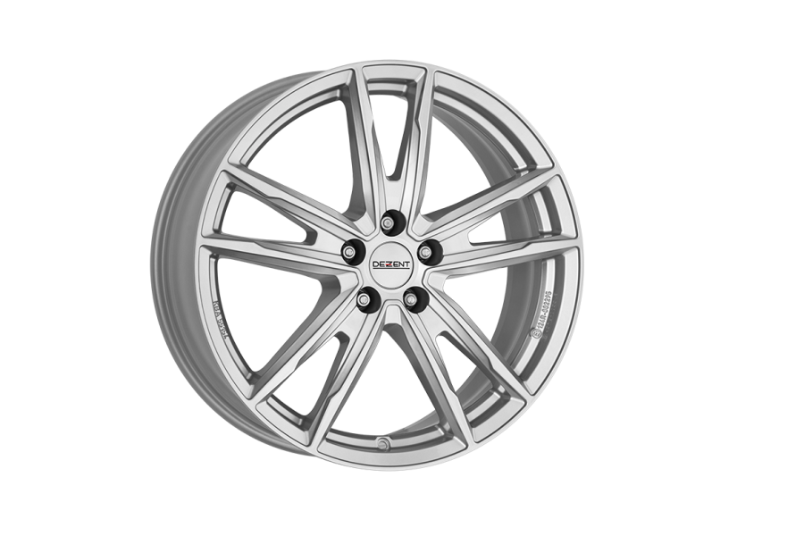 dezent kf silver side cerchi in lega dezent kf silver vista laterale