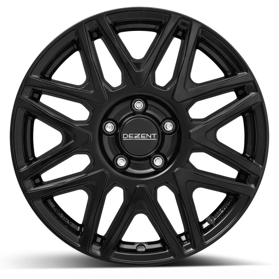 cerchi in lega dezent kh black vista frontale