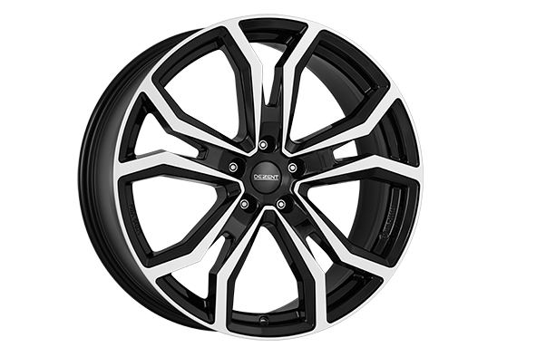 dezent tv dark cerchi in lega Dezent TV dark laterale