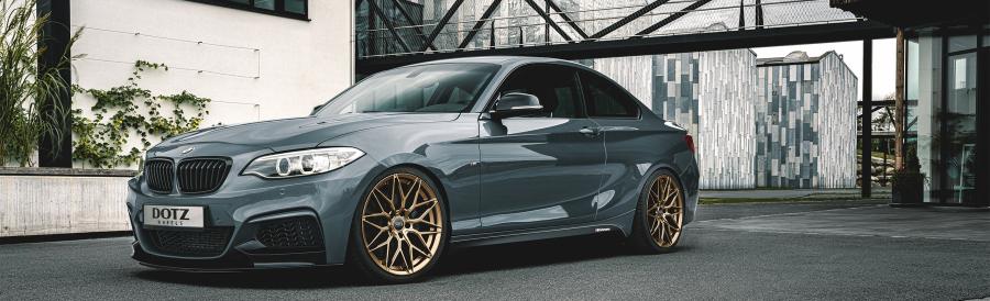 dotz suzuka bronze auto 1 cerchi in lega dotz suzuka bronze su vettura BMW