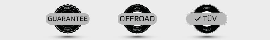 dotz 4x4 banner Cerchi DOTZ Marinabay black