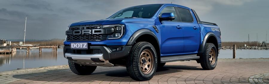 cerchi in ferro dotz 4x4 dakar bronze ford ranger raptor