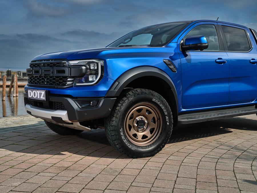 dotz 4x4 dakar bronze ford ranger raptor imagepic 02 cerchi in ferro dotz 4x4 dakar bronze ford ranger raptor