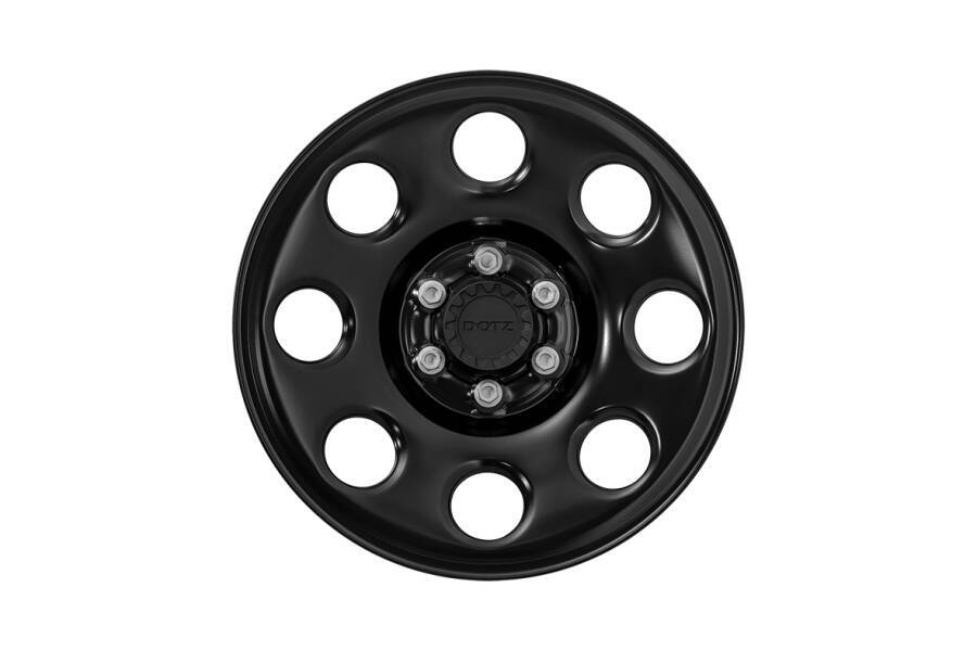 Cerchio in lega DOTZ 4x4 modello Outland Black vista frontale
