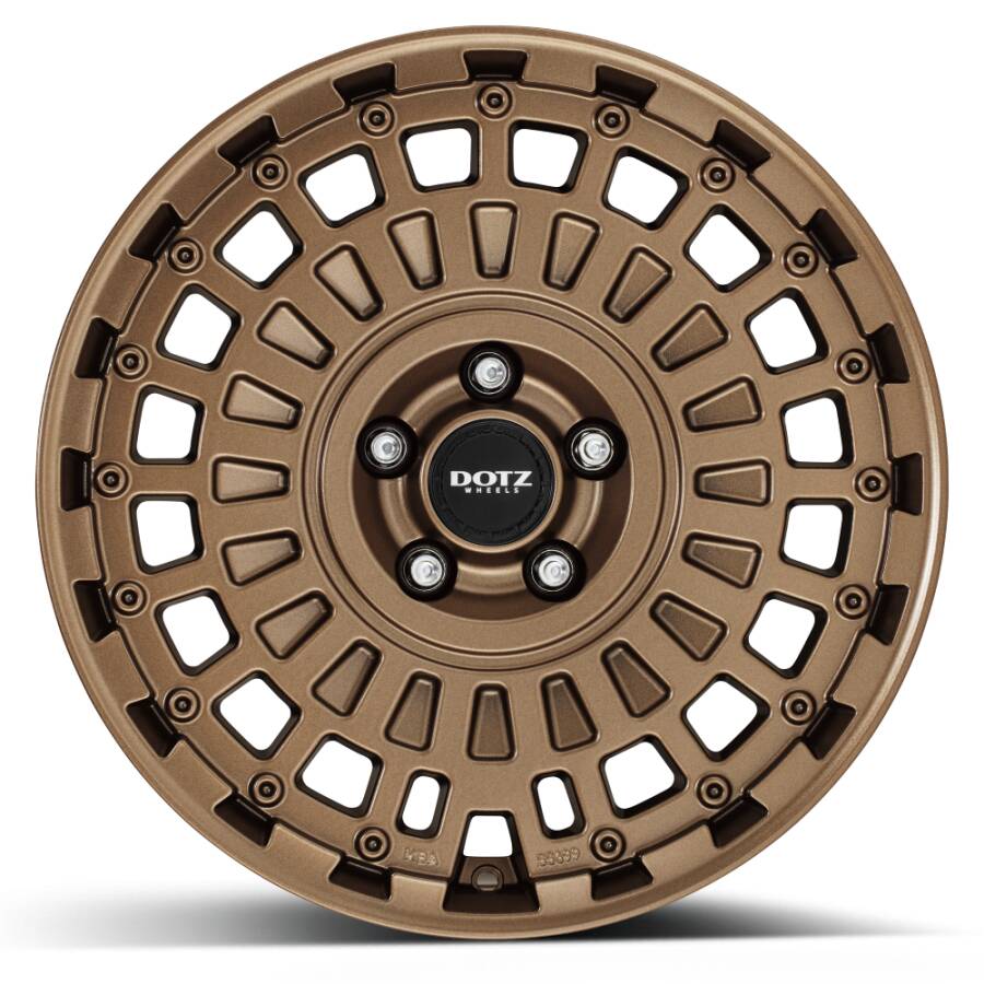 Cerchio in lega DOTZ 4x4 modello Talara Bronze vista frontale