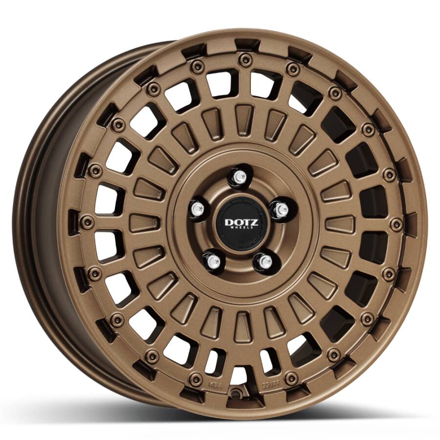 Cerchio in lega DOTZ 4x4 modello Talara Bronze vista laterale