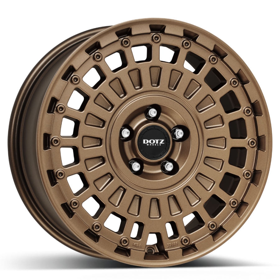 dotz 4x4 talara bronze shadow Cerchio in lega DOTZ 4x4 modello Talara Bronze vista laterale