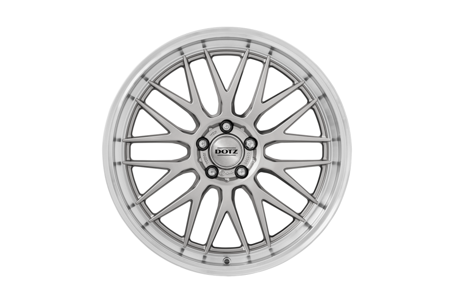 Cerchi in lega marca DOTZ modello BILBAO BLAZE vista frontale
