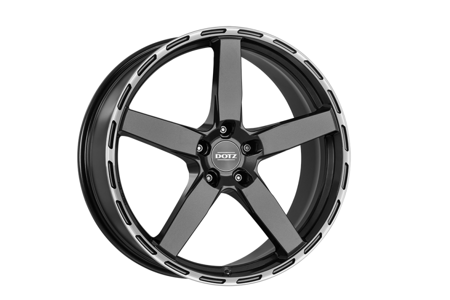 dotz marinabay dark cerchi in lega dotz marinabay dark visione laterale