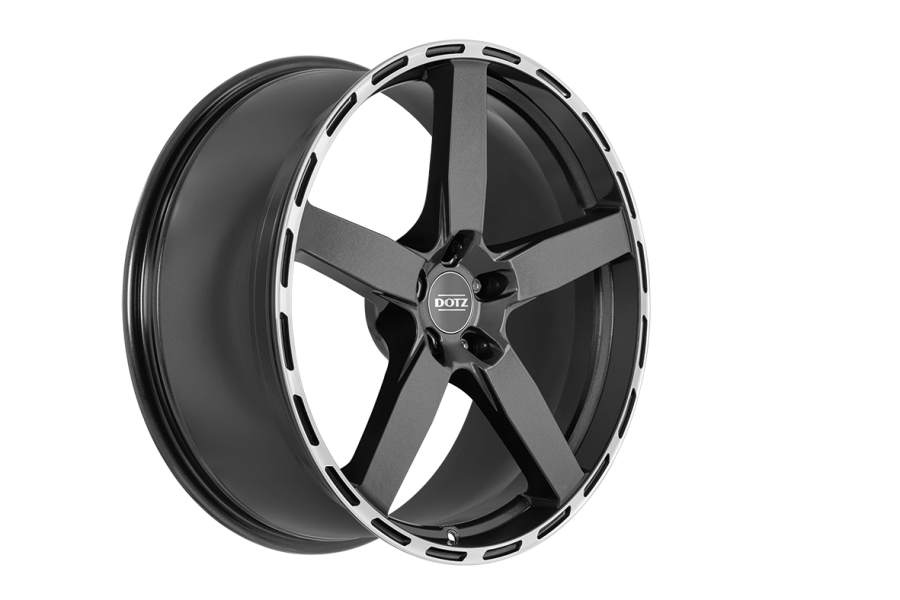 dotz marinabay dark detail01 cerchi in lega dotz marinabay dark visione dettaglio