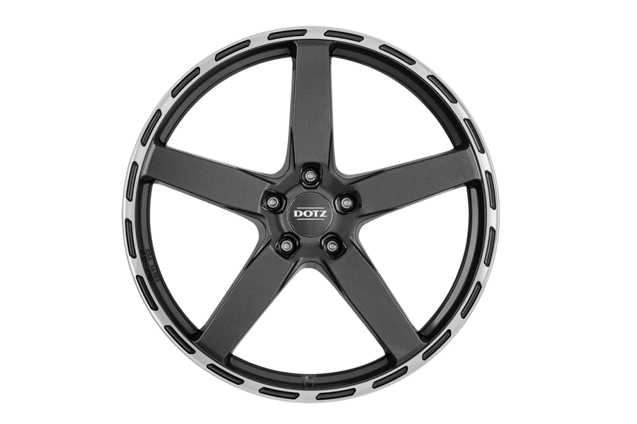 dotz marinabay dark frontal cerchi in lega dotz marinabay dark visione frontale