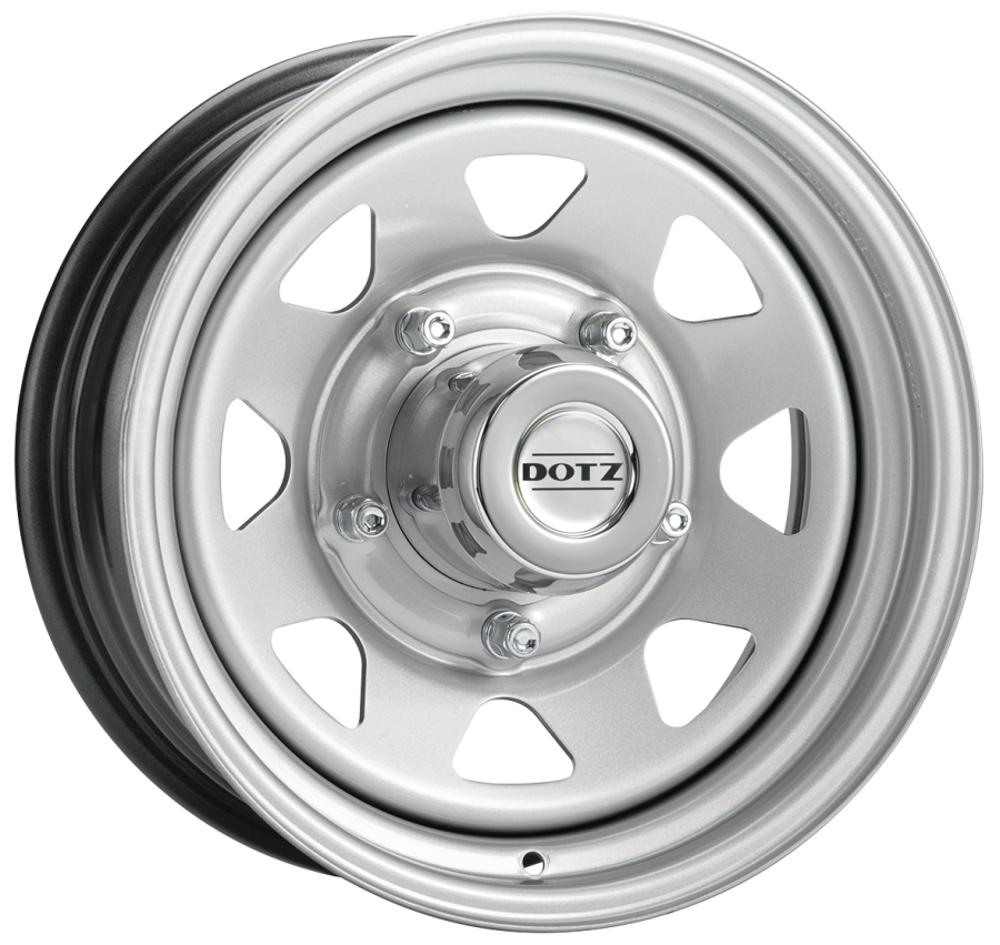 dotz survival dakar side cerchio in ferro dotz 4x4 dakar silver