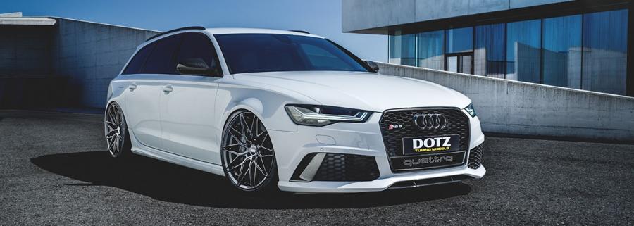 dotz suzuka black audi rs6 banner cerchi in lega dotz suzuka black su vettura AUDI RS6