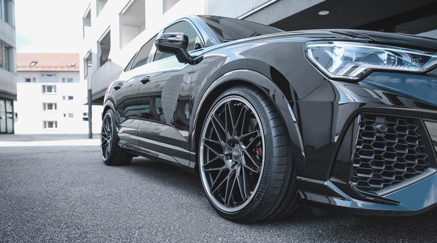 dotz tanaka dark audi rsq3 banner cerchi in lega dotz tanaka dark su vettura AUDI RSQ3