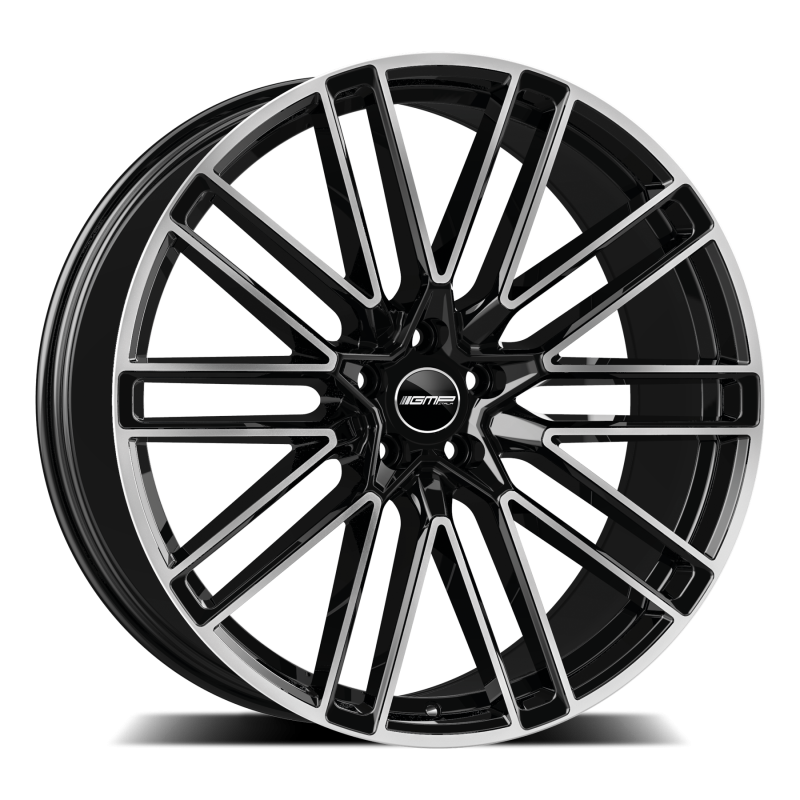 Cerchi in lega GMP modello Stilgard colore Nero Diamantato