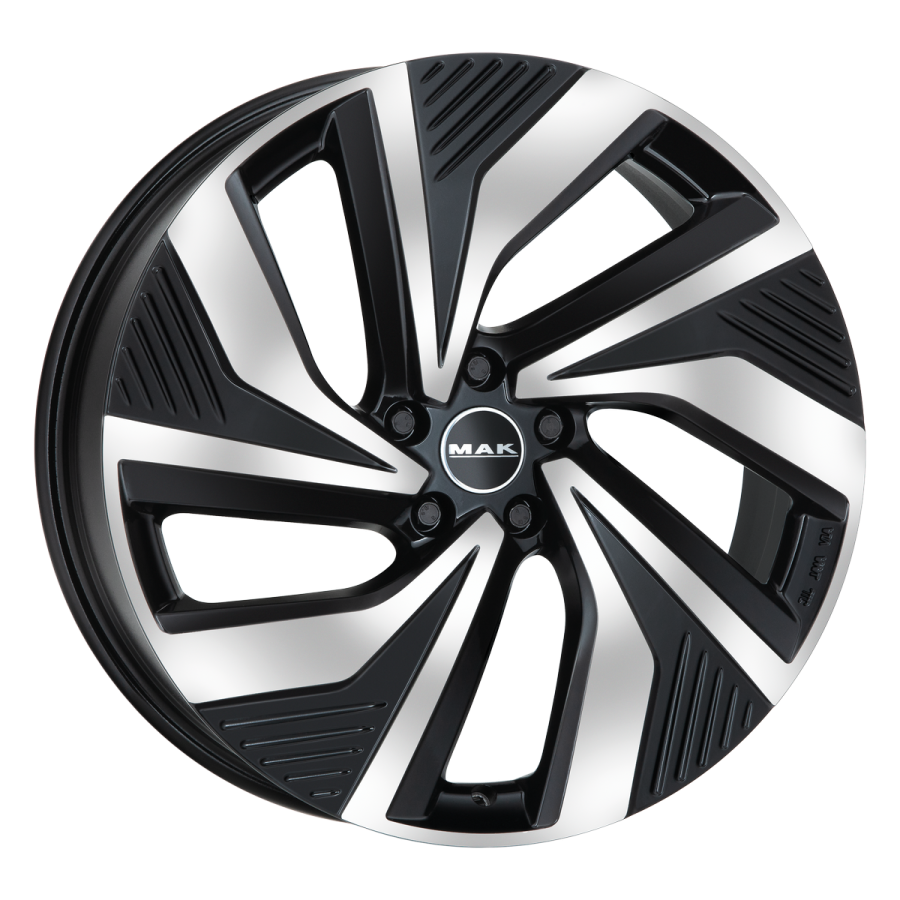cerchi in lega marca MAK modello electra black mirror
