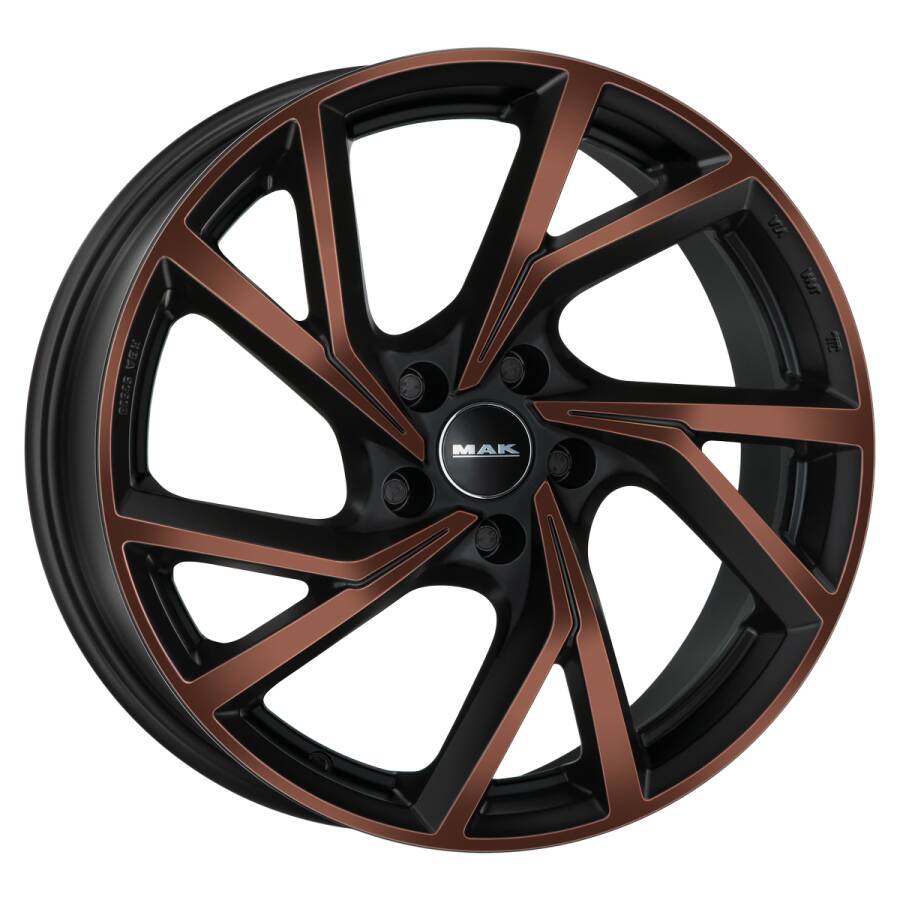 Cerchio in lega MAK KASSEL BLACK & BRONZE per KIA