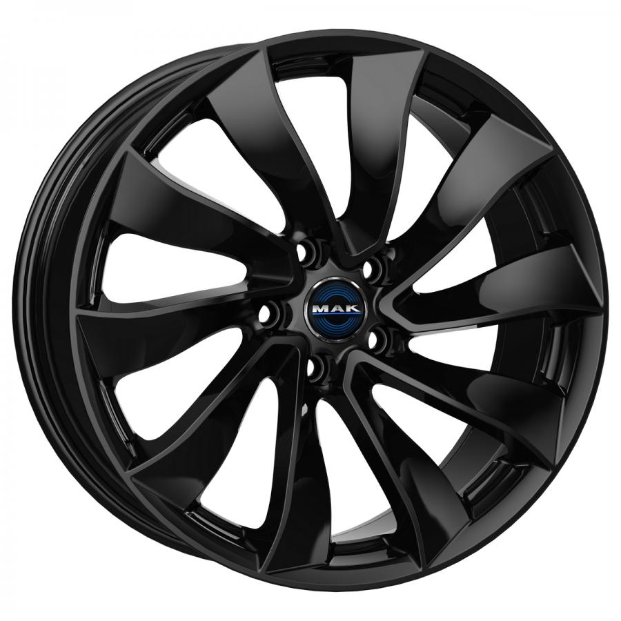 CERCHI IN LEGA MAK modello Solar colore gloss-black