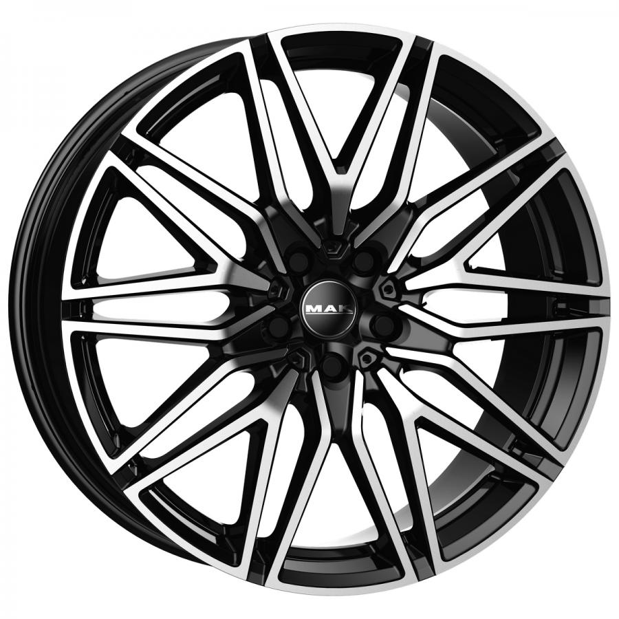 CERCHI IN LEGA MAK modello Sturm colore black-mirror