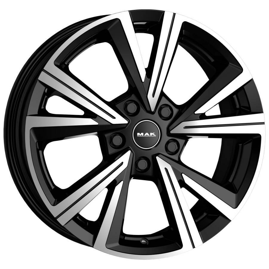 Immagine laterale cerchi in lega modello MAK QVARZ Gloss black