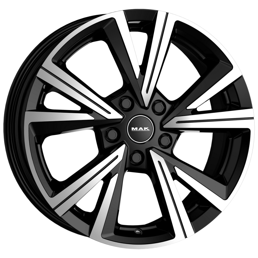 Immagine laterale cerchi in lega modello MAK QVARZ Gloss black