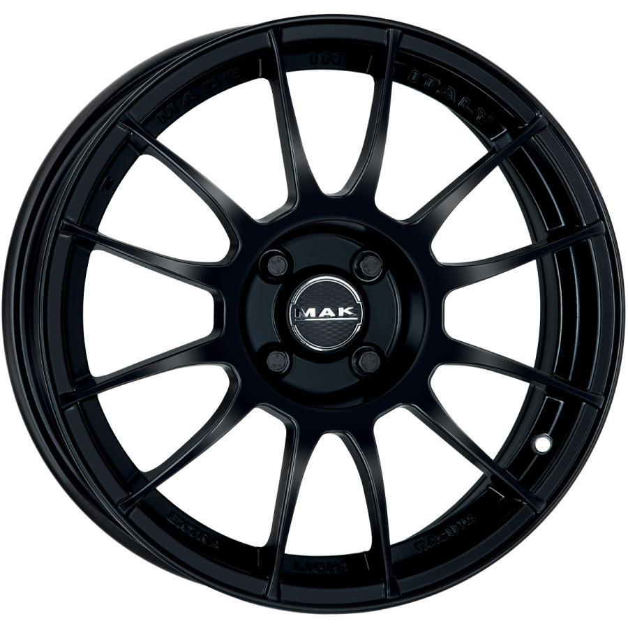 Immagine laterale cerchi in lega MAK modello XLR colorazione matt black