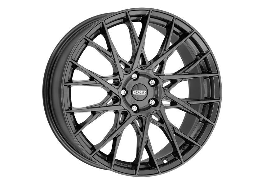 Immagine laterale cerchi in lega modello DOTZ FUJI grey