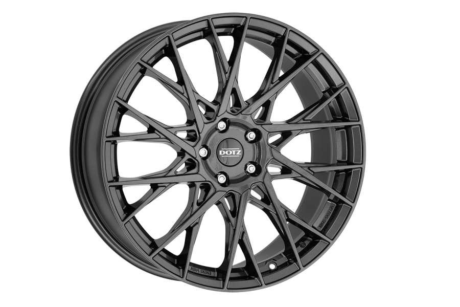 Immagine laterale cerchi in lega modello DOTZ FUJI grey
