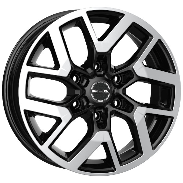 Immagine cerchi in lega mak gravel black mirrorr